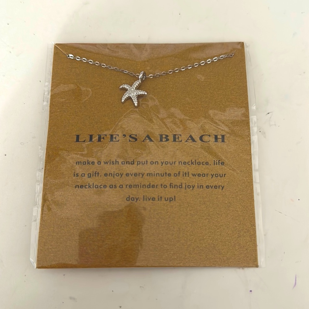 starfish necklace